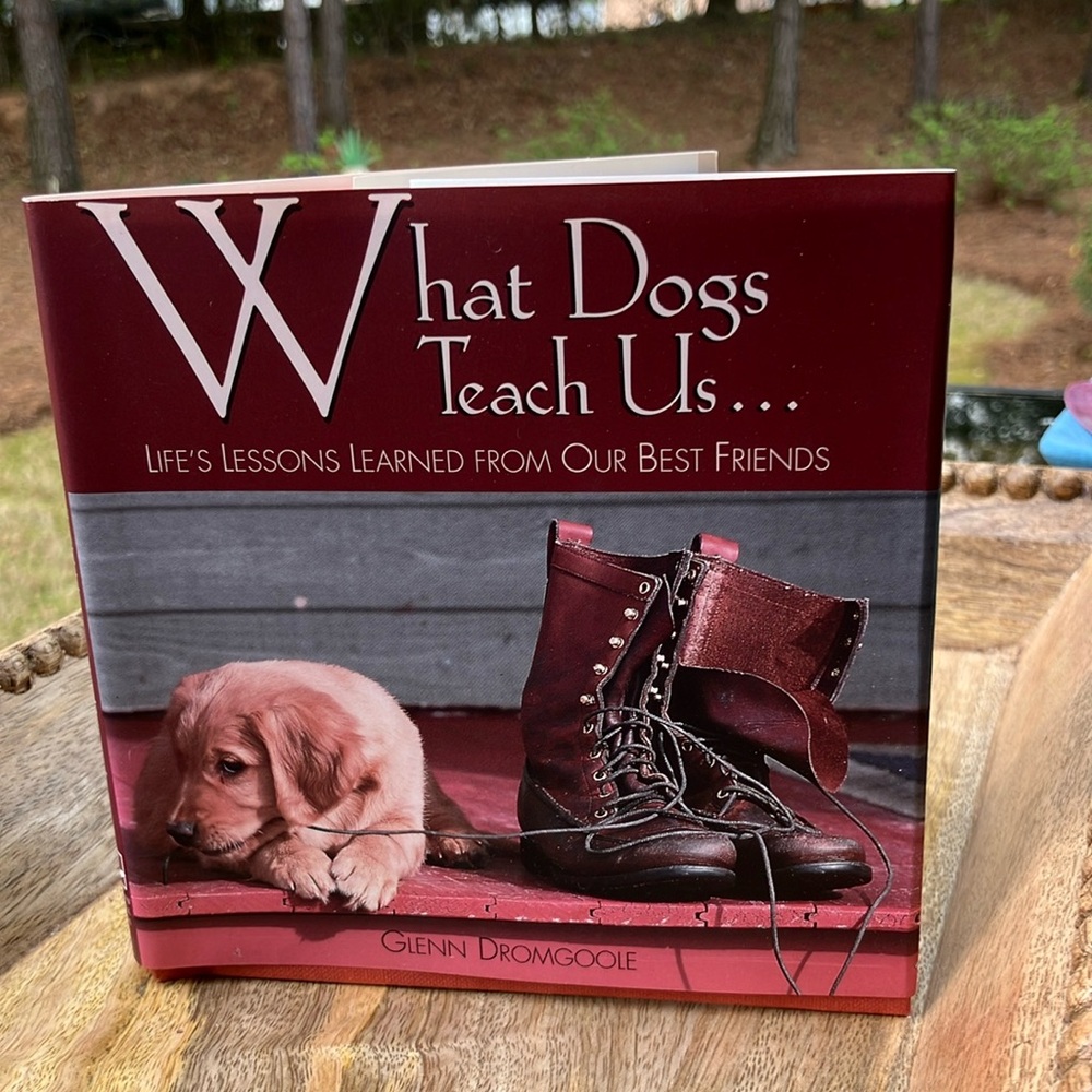 What Dogs Teach Us Book - Red Cover